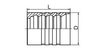 FERRULE FOR SAE 100 R9AT-R12,EN 856 4SP/04-16 HOSE